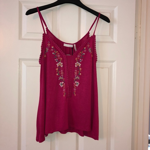 LUQ Tops - NWT LUQ | Fantina Embroidered Knit Top | Size: L